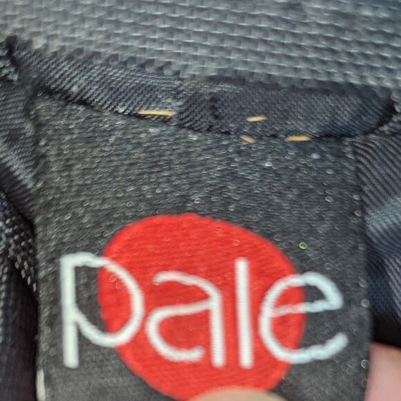 Vintage 90's Pale Nylon Utility Cargo Black Hooded Jacket Toggle Buttons M - Picture 4 of 9